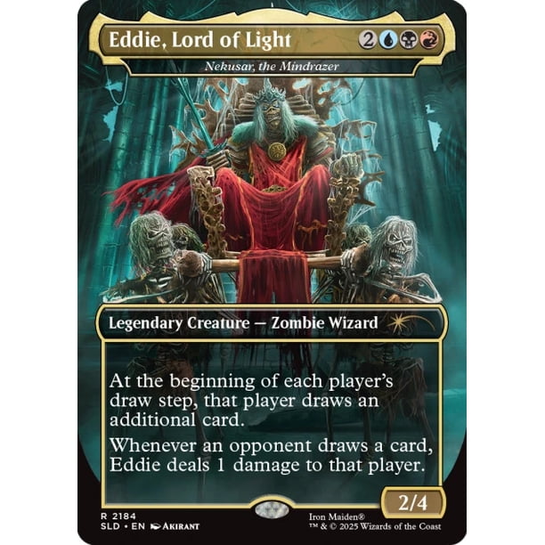 Magic the Gathering Secret Lair x Iron Maiden: Eddie Unchained