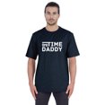 thumbnail image 1 of Inkmeso Men's Graphic Printed "First Time Daddy" Short Sleeve Tee Shirt Jersey Shirt For Dad, 1 of 7
