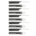 thumbnail image 1 of Pin Teasing Peignes Ensemble, Peignes de Queue Métalliques Portables Ensemble 10pcs pour Salon de Coiffure pour Femmes, 1 of 8