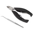 thumbnail image 1 of Podiatrist Toenail Clippers, Thick Toe Nail Clipper Remove Residual Dirt Curved With Armor Remover For Pedicure, 1 of 8