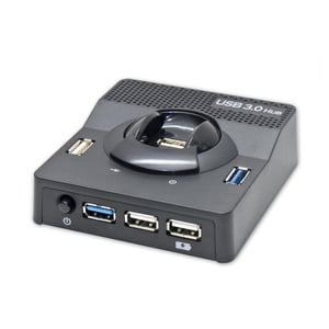 Syba 7 Port USB 3.0/2.0 HUB with One Fast Charging USB 2.0 Port (SD-HUB20102)