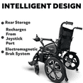 thumbnail image 3 of ComfyGO Fauteuil Roulant Électrique, Fauteuils Roulants Pliants Légers, Fauteuil Roulant Motorisé, Siège de 17′′ de Large, Poids de Charge Max 265, Convient à Tout Coffre, 3 of 6