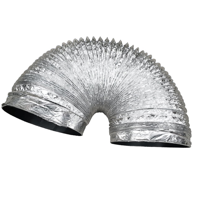 Aluminium Flexible Ducting Ventilation Exhaust Pipe 10cm-2m