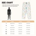 thumbnail image 3 of Xecao Cute Tennis Rackets for Women's Pajama Pants with Drawstring Waist and Side Pockets Lightweight Lounge Sleep Pants-Large, 3 of 6