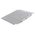 thumbnail image 1 of Guardian Heavy Duty Aluminum Shed Ramp, Portable Loading Ramp for Mowers and ATVs, Silver, 1 of 5
