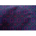 thumbnail image 4 of oneOone Cotton Silk Fabric Floral Mandala Block Printed Craft Fabric BTY 42 Inch Wide, 4 of 4