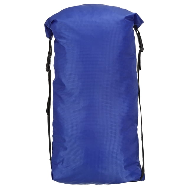 Unique Bargains Compression Stuff Sack, L Size Waterproof Sleeping Bag Storage Sack for Backpacking, Blue