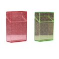 thumbnail image 1 of lionlar 2Pcs Transparent Box Case Container, Lightweight Useful Storage Box Protective Cover Holder Case for Men Gift Pink Green, 1 of 9