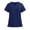 Dark Blue, variant on Ohufall Plus Size Scrubs for Men Nurse Gifts Solid Color Scrub Tops Men Medical Nursing Tops Stretchy Scrub Shirts for Men