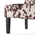 thumbnail image 3 of Velmero - CHAIR (two chairs),Brown-White, 3 of 12