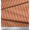 thumbnail image 2 of Soimoi Crepe Silk Fabric Striped Stripe Print Fabric by Yard 42 Inch Wide, 2 of 3