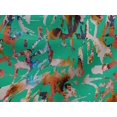 thumbnail image 5 of oneOone Viscose Jersey Sea Green Fabric Abstract Craft Projects Decor Fabric Printed By The Yard 60 Inch Wide, 5 of 5