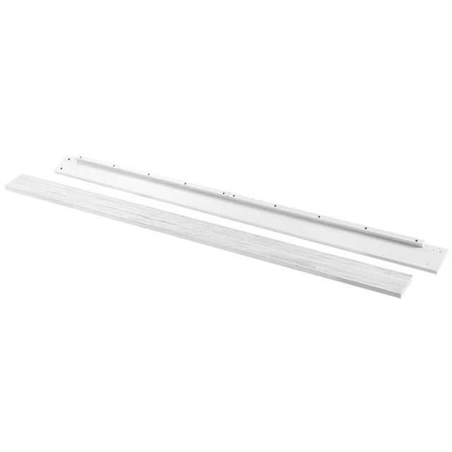 DaVinci Trousse de Conversion de Lit Simple-Double à Quincaillerie Dissimulée, Blanc Cottage