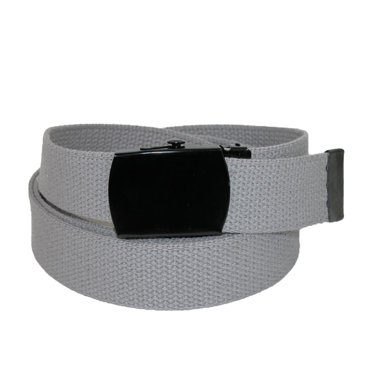 CTM® Ceinture Ajustable en Tissu avec Boucle Noire