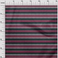 thumbnail image 2 of oneOone Silk Tabby Fabric Chevron & Greek Key Block Print Sewing Fabric BTY 42 Inch Wide, 2 of 4