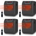 thumbnail image 1 of VOLTORB Electric Space Heater with Remote Control & Fan Only Mode (4 Pack), 1 of 12