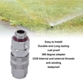 thumbnail image 3 of Pressure Washer Fittings, Pressure Washer Quick Connector Brass Easy Installation 360 Degree  For Garden, 3 of 8