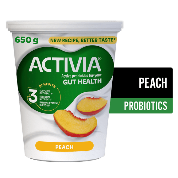 Activia Yogourt Probiotique, Pêche