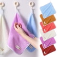 thumbnail image 1 of Children's Handkerchief Towel | Soft Absorbent Face Wash Cloth | Multipurpose Small Towel for Kids | 1 Pack, 1 of 4