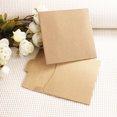 thumbnail image 1 of Phenofice 25 Pcs Sacs de Rangement Kraft pour Cd Marron Clair pour Couvercles de Cd Portables, 1 of 8
