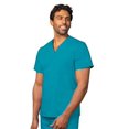 thumbnail image 1 of Adar Universal Unisex Scrubs - V-Neck Tunic Scrub Top, 1 of 7