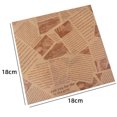 thumbnail image 2 of goowrom 120 Pcs Papier Anti-Graisse Imprimé Papier pour Sandwich Papier pour Frites Poulet Frit Papier de Cuisson Pain Viande Rouleau de Papier, 2 of 7