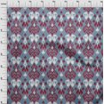 thumbnail image 3 of oneOone Polyester Lycra Fabric Paisley Ikat Print Fabric By Yard 56 Inch Wide, 3 of 4