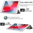 thumbnail image 4 of DuraSafe Cases iPad PRO 12.9 Inch 4th 5th 6th [ Pro 12.9 4 5 6 ] MY3K2LL/A MY3J2LL/A MY2H2LL/A MY2J2LL/A TriFold Printed PC Lightweight Protective Clear Back Cover - Leopard, 4 of 8