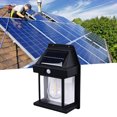 thumbnail image 1 of Solar Wall Lights, Motion Sensor LED Solar Outdoor Wall Lights, IP65 Waterproof Solar Wall Lanterns with 3 Modes for Patio Fence, 1 of 7