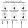thumbnail image 3 of Electric Nail File Set Professional Portable Nail Drill Nail Polisher with Brush, 3 of 10