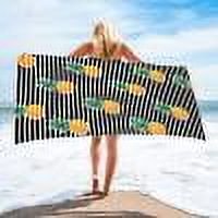 Dvkptbk Rectangular Beach Towels Fine Fiber Towel Beach Mat Bath Towels Shawl Water Absorbing Portable And Drying All Season Universal Size Large Enough For Beach Accessories Vacation Essential Gift