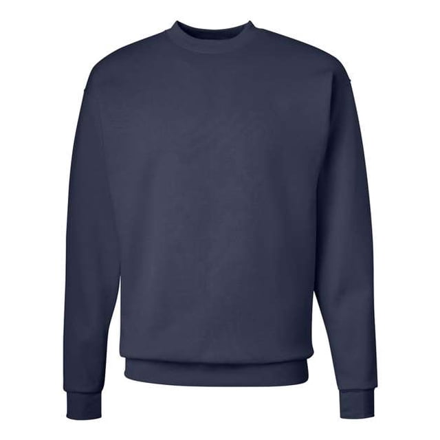 Hanes Chandail Molletonné à Col Rond ComfortBlend EcoSmart pour Hommes - Meilleur Vendeur, 2TG, Marine