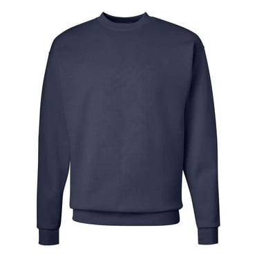 Hanes Mens ComfortBlend EcoSmart Crew Sweatshirt - Best-Seller, 2XL, Navy
