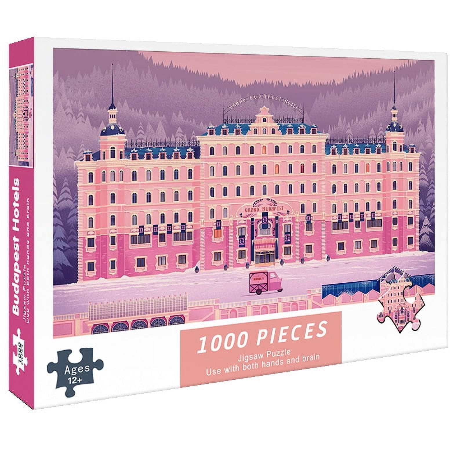 Jigsaw Puzzle 1000 Pieces for Adults Toy Game Gift (Budapest Hotel)