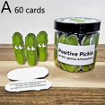 thumbnail image 1 of Carte d'Affirmation de Soutien Émotionnel Positive Pickle, 1 of 1