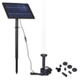 thumbnail image 1 of Mistaha 10V/8W Solar Powered Fountain Pump Water Pump with Adjustable Solar Panel DIY Birdbath Fountain, 1 of 8