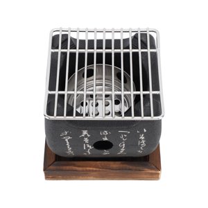 Style japonais BBQ Grill, Portable Barbecue Grill , Portative Camping Grill et Outdoor Campfire Grill Cooking for Picnics, Barbecues Grill Outils pour la cuisine Outdoore Camping