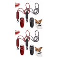 thumbnail image 4 of yingyy 2pcs/set Training Whistle For Dogs Durable And Portable With Clicking Feature Wear-resistant 2Set, 4 of 6