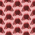 thumbnail image 1 of Ahgly Company Tapis d'Intérieur Lavable à la Machine, Carré, Transitionnel, Corail Clair Rose, Tapis de Zone, 7 Pieds Carré, 1 of 7