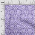 thumbnail image 2 of oneOone Velvet Violet Fabric Mosaic Dress Material Fabric Print Fabric By The Yard 58 Inch Wide, 2 of 5