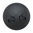 thumbnail image 1 of Lipstore Marine Boat Deck Cover Reinforced Two Rotatable Handles Inspection Lid Black, 1 of 8