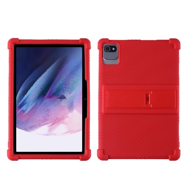 Case For Doogee T10/T10S Tablet Safe Shockproof Silicone Stand Cover Red Doogee T10 T10S