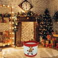 thumbnail image 4 of Christmas Storage Basket, Hand Woven Round Rope Basket, Foldable Storage Bin with Handles, Portable Laundry Basket for Home and Living Room Organization, 4 of 6