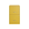 thumbnail image 2 of Space Solutions 18in.D 2 Drawer Metal File Cabinet Yellow/Goldfinch, 2 of 5