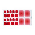 thumbnail image 2 of PVCS Foot Stickers Foot Nail Stickers Waterproof For Female DIY Nail Decoration Art, 2 of 2