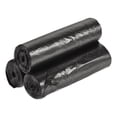thumbnail image 1 of Unique Bargains 2-4 Gallon Small Trash Bags Garbage Waste Basket Liners Black, 60 Counts / 3 Rolls, 1 of 5