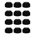 thumbnail image 4 of MasteelfCA 12pcs Multipurpose Plastic Buckles Fixing Buckles Closet Fixing Tools (Black), 4 of 9