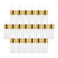 thumbnail image 3 of 20 Pieces Empty Glass Dropper Bottles Containers for Perfume Dropper Bottles Oils Liquids Gold 3ml, 3 of 8
