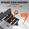 thumbnail image 4 of VEVOR Manual Round Labeling Machine, 15-20pcs/min, Adjustable Manual Round Bottle Labeler Suitable for Bottle Diameter 0.78-4.72 inches (with Pressing Bar), 4 of 9
