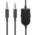 thumbnail image 1 of Câble de Casque de 3,5 Mm, Câble de Casque de Jeu Résistant à l'Usure pour A10/ avec Réglage, 1 of 8